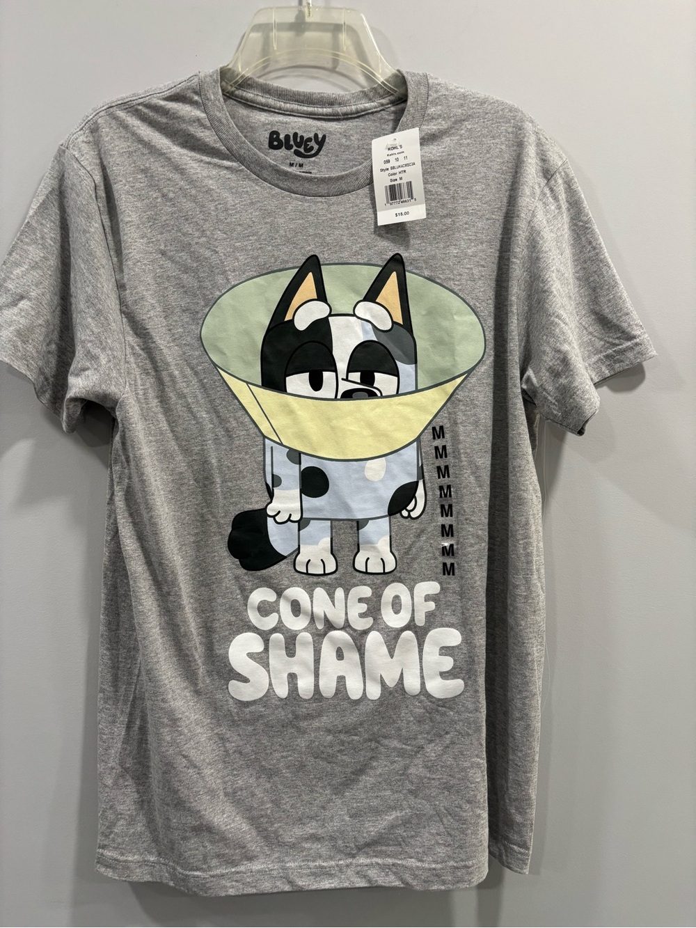 Lucy Gray 'Cone of Shame' Graphic Tee with Pastel Accents